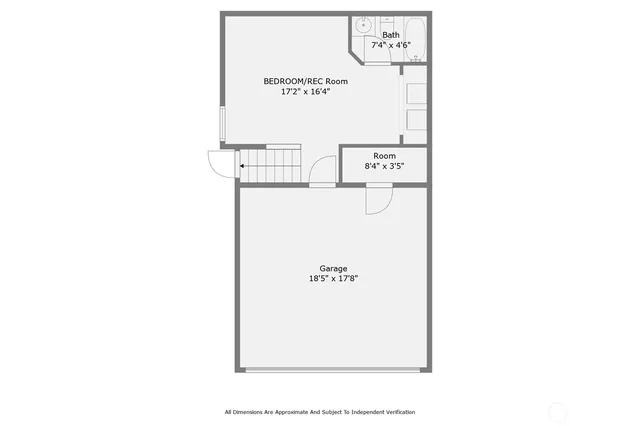 a picture of a wall next to a white wall