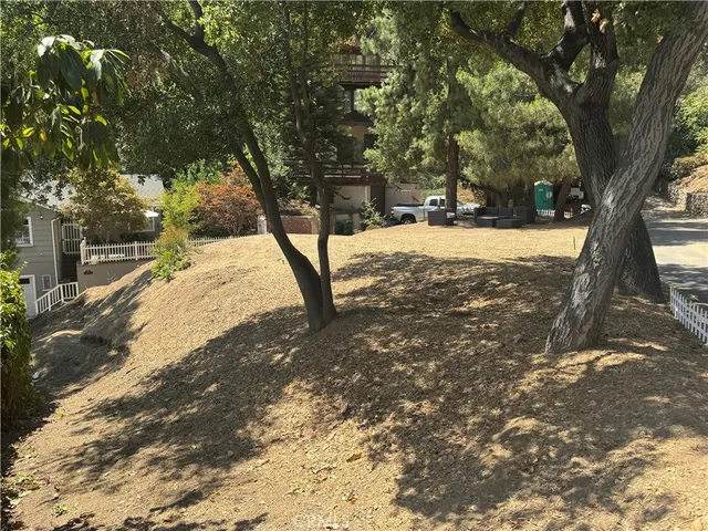 a view of outdoor space with trees