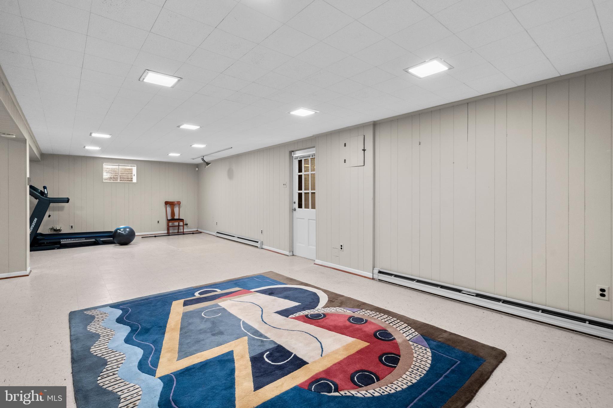 8808 Wooden Bridge Road Potomac, MD 20854 - Photo 40 of 53 Lower Level Recreation Room with Walk-up Access