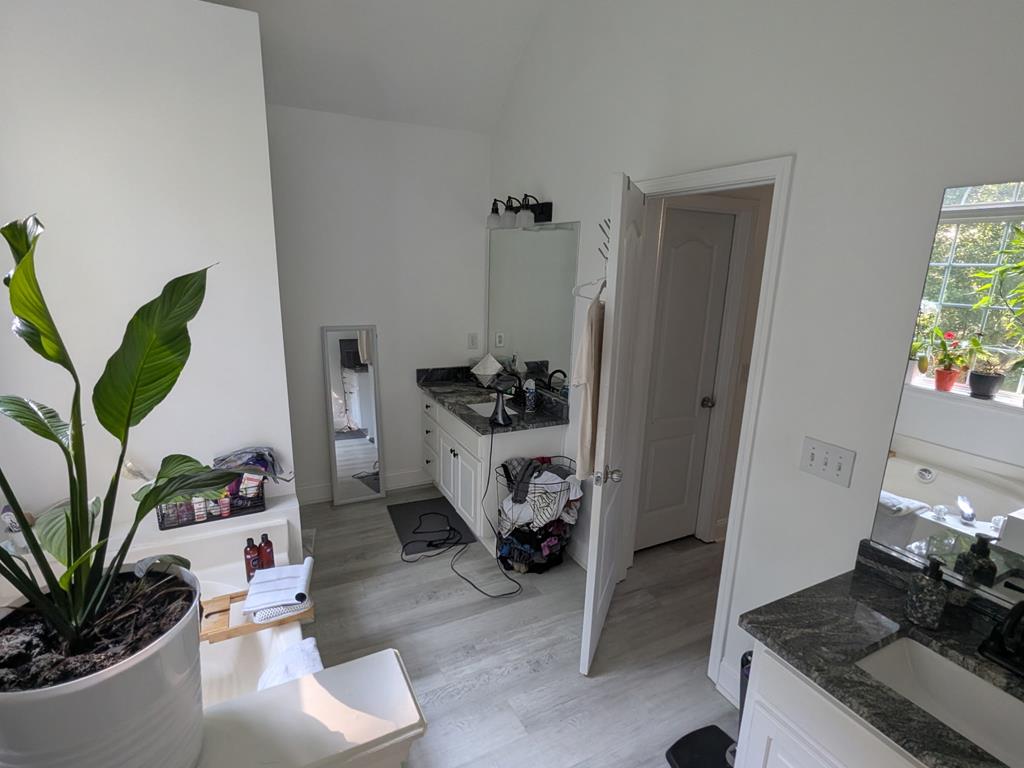 531 Philadelphia Drive Jasper, GA 30143 - Photo 23 of 43 a bathroom with a potted plant on the counter