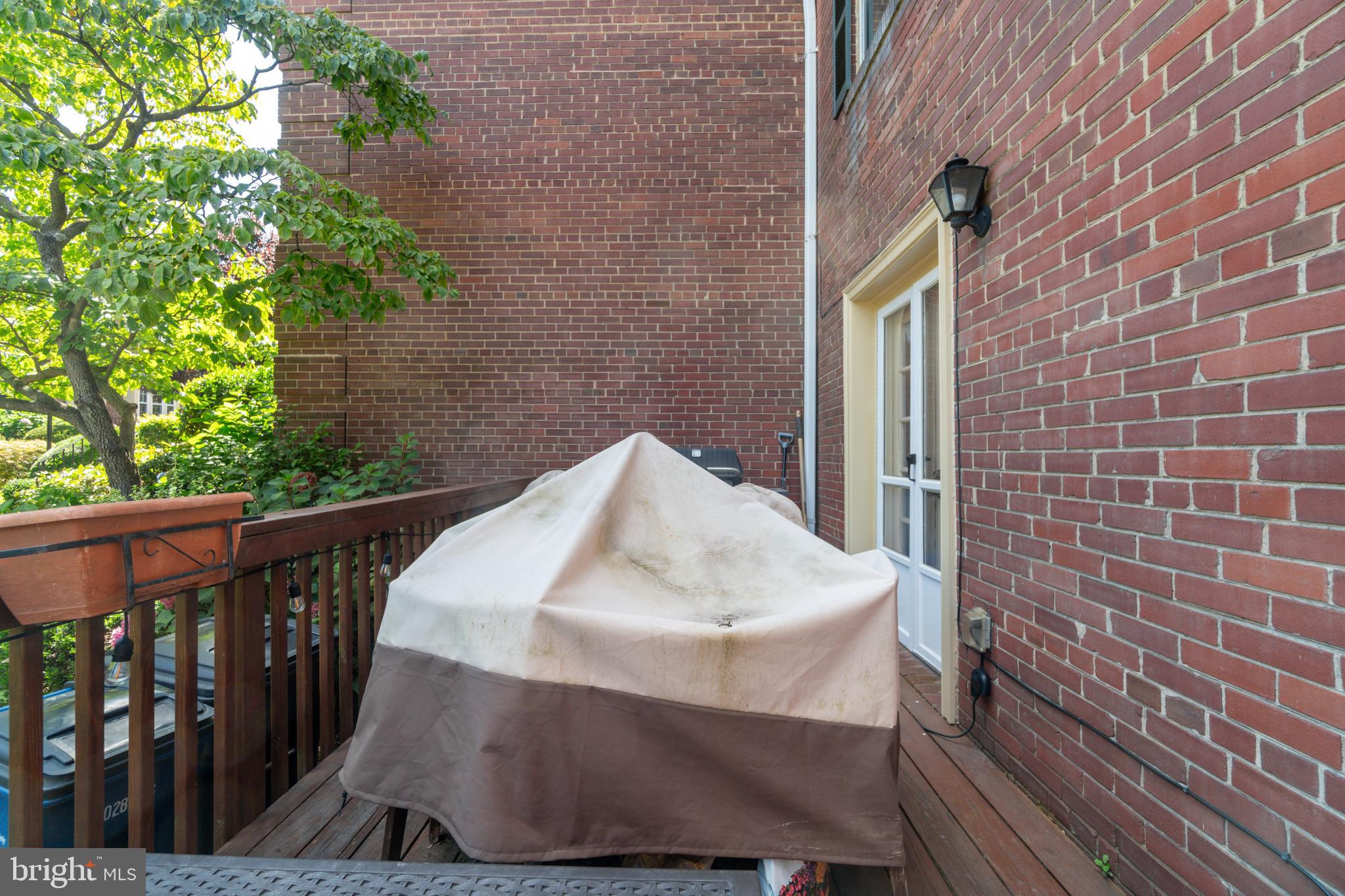 4852 Bradley Boulevard, Unit 224 Chevy Chase, MD 20815 - Photo 21 of 22 Private Deck