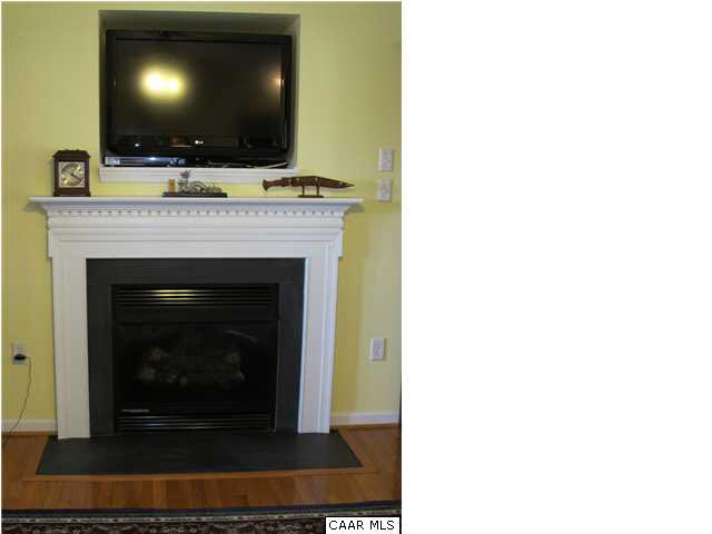 448 Rockfish Run Road Scottsville, VA 24590 - Photo 11 of 27 a living room with a fireplace and a flat screen tv