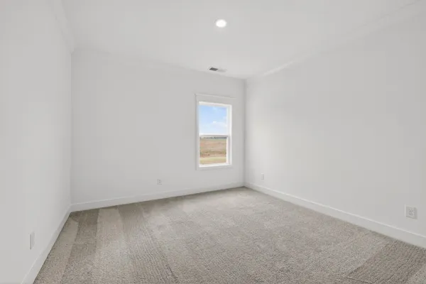 a view of empty room