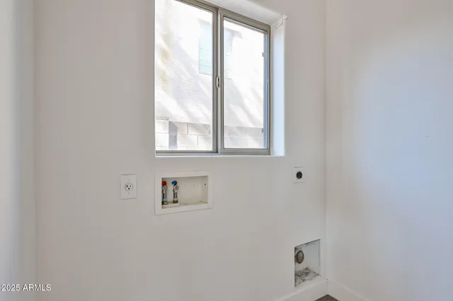 a room with a book shelf