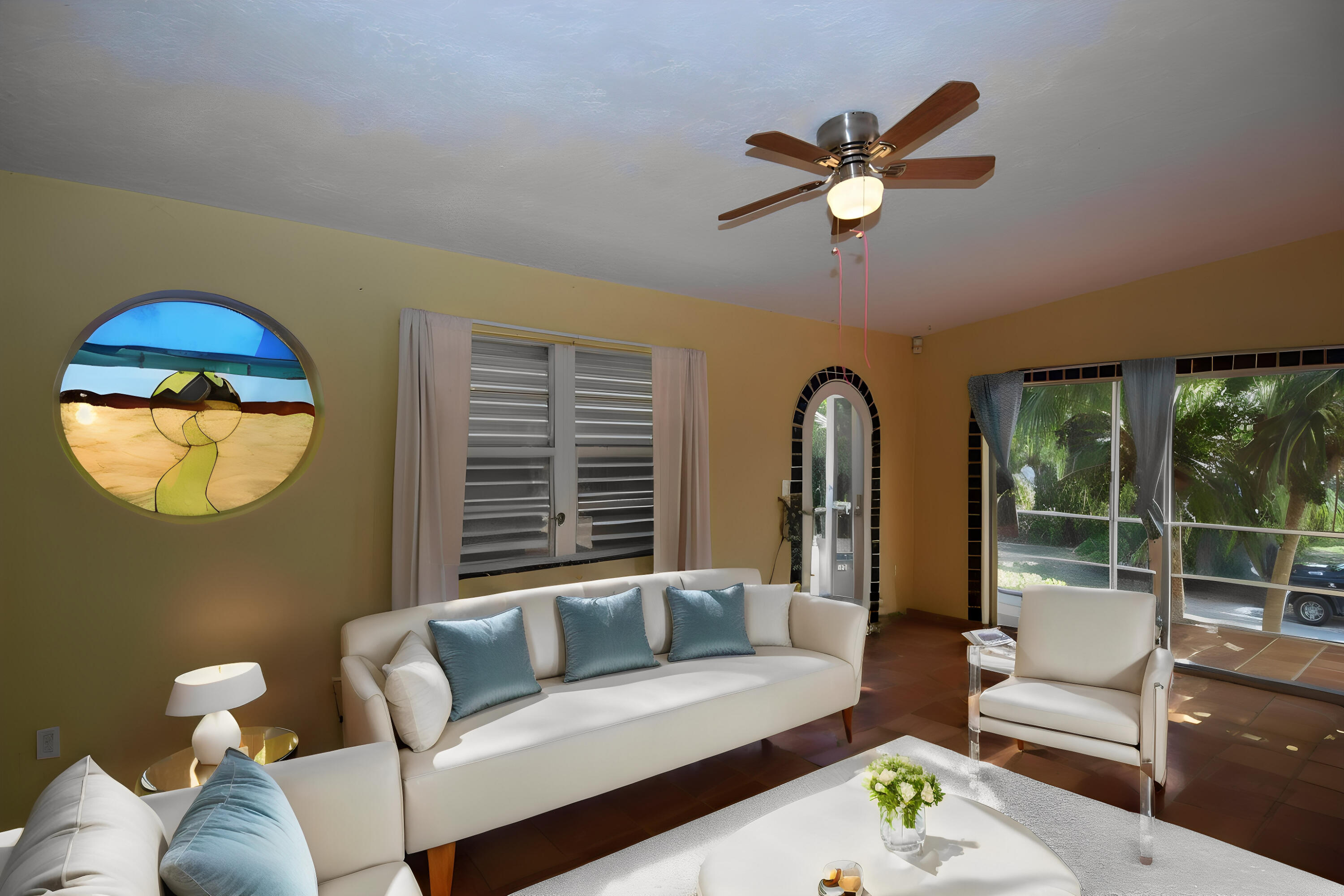 60 Southeast Marlin Avenue Key Largo, FL 33037 - Photo 17 of 46 a living room with furniture and a window