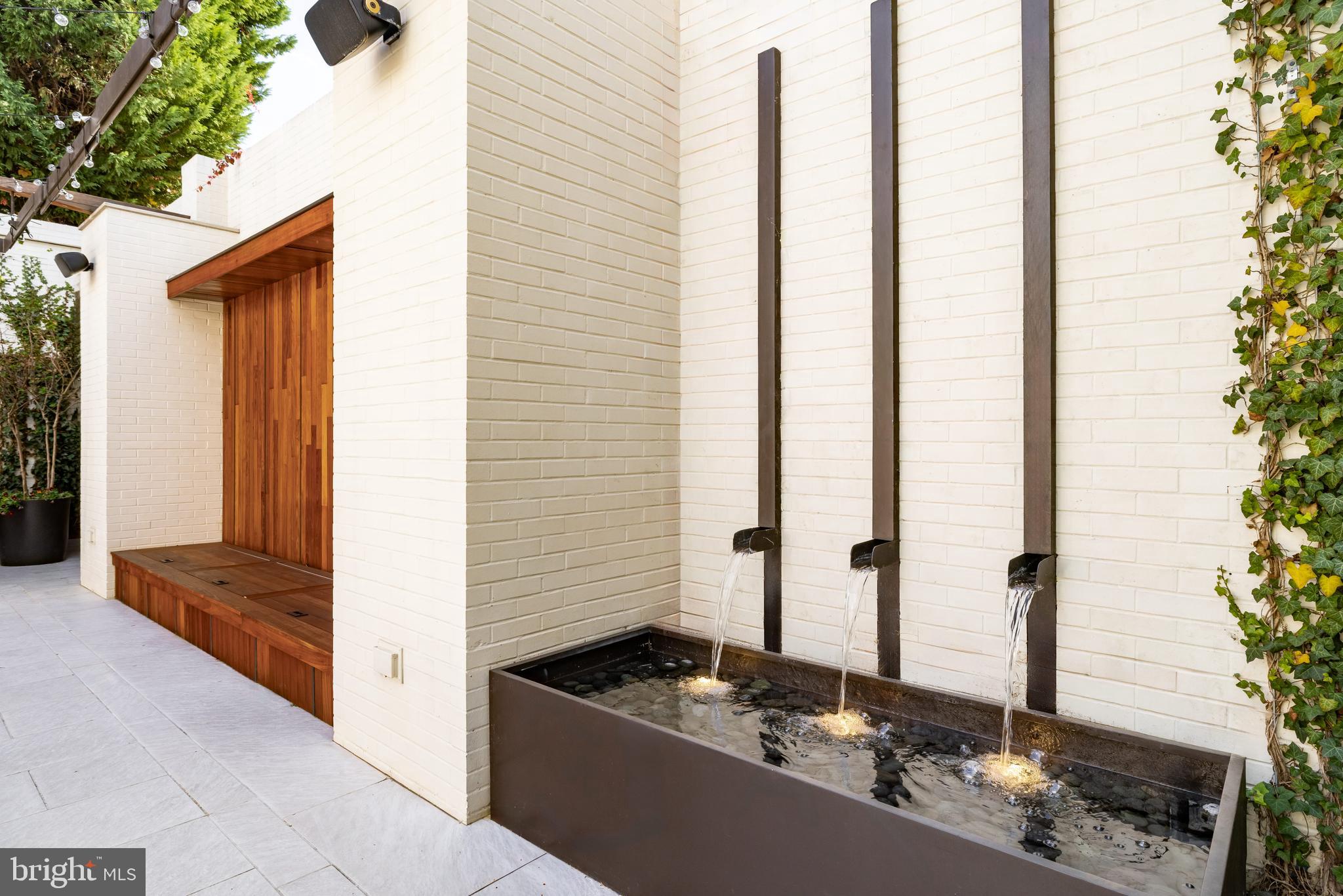 3240 Prospect Street Northwest Washington, DC 20007 - Photo 14 of 50 Outdoor Garden water features