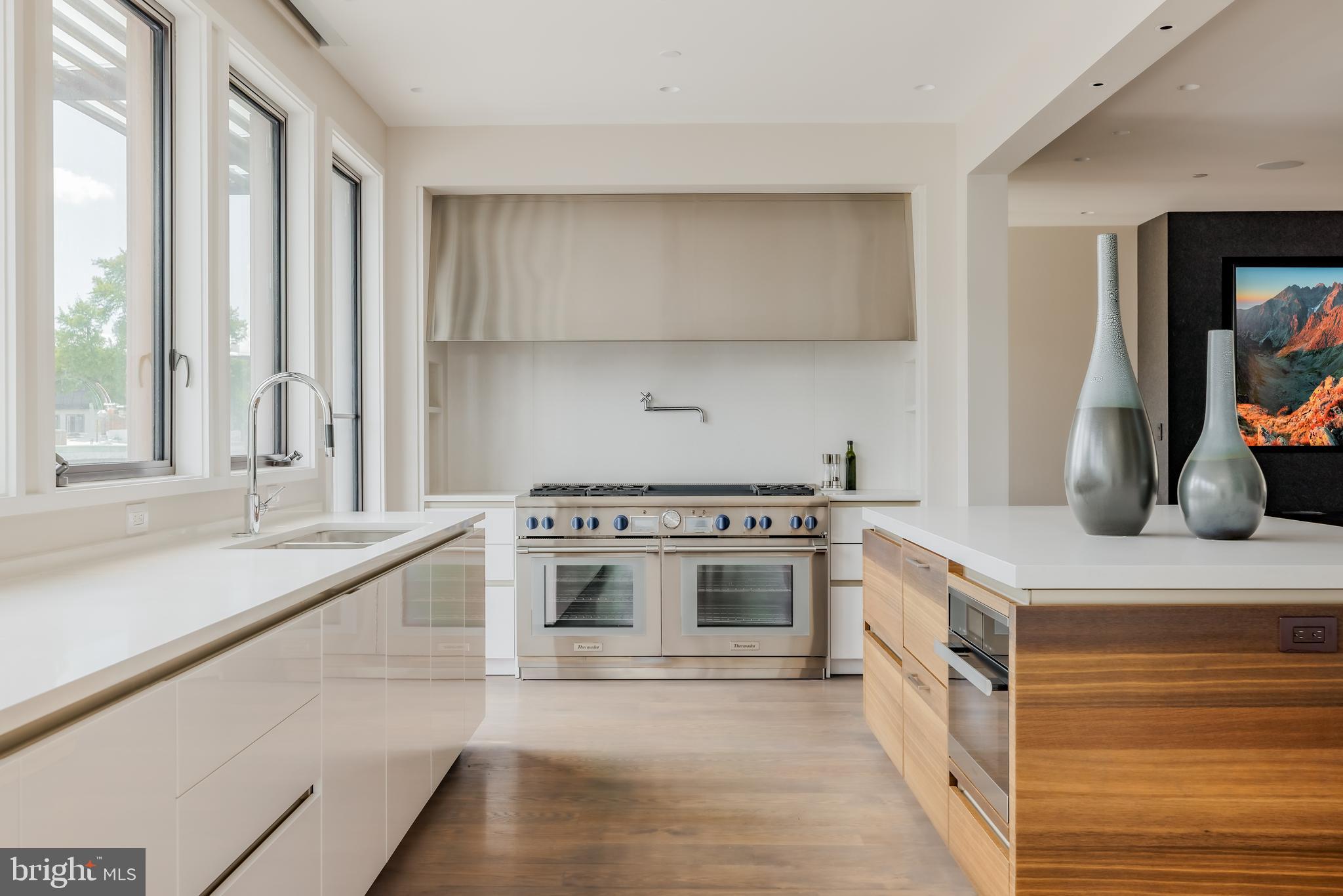3240 Prospect Street Northwest Washington, DC 20007 - Photo 20 of 50 Marble countertops and built-in cabinetry