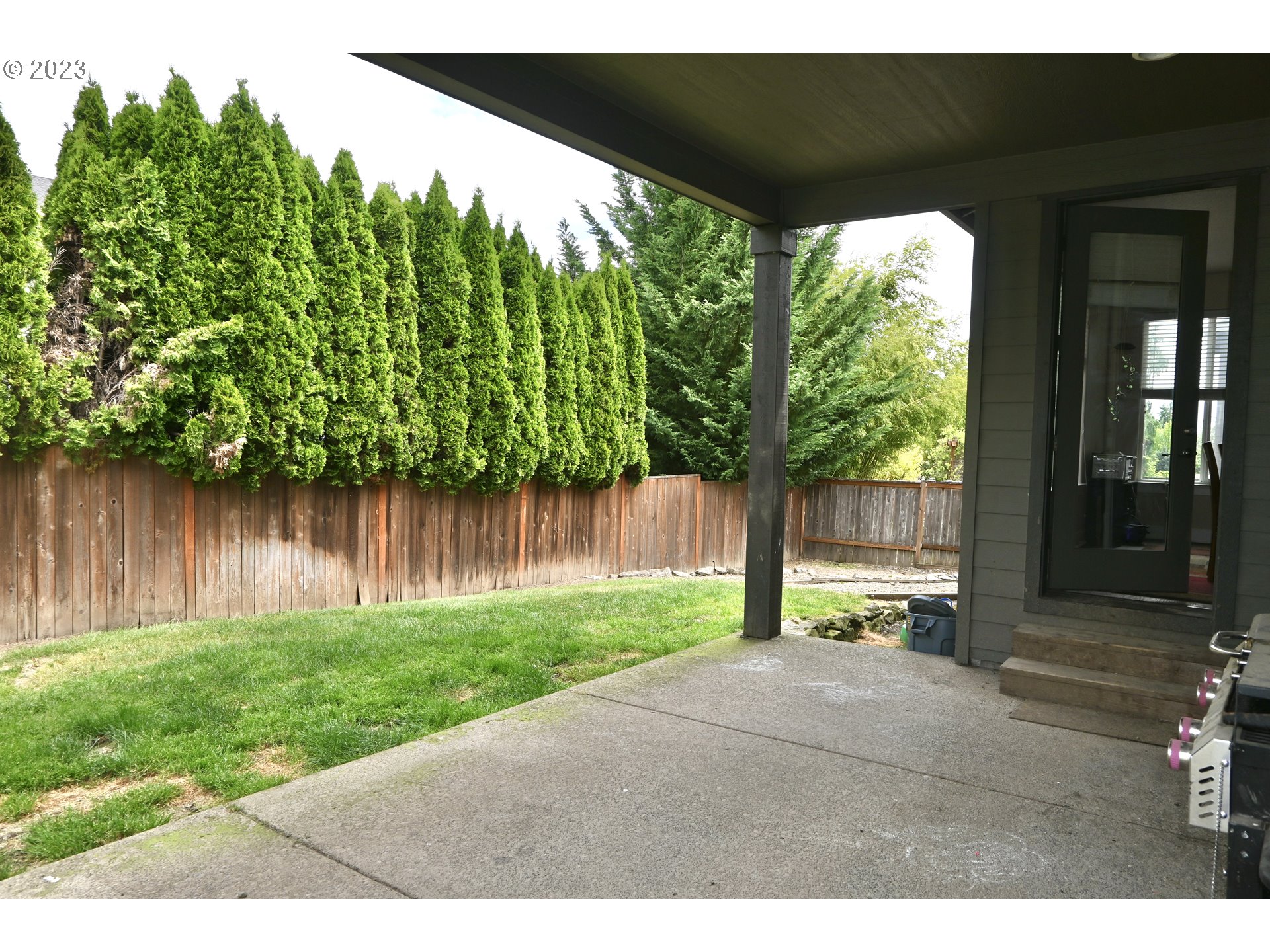 3623 Comiskey Street Forest Grove, OR 97116 - Photo 41 of 43 a backyard of a house with lots of green space and lake view