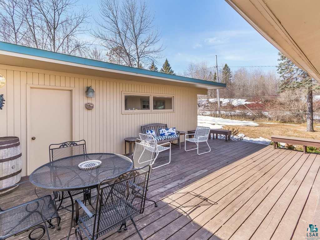 3021 London Road Duluth, MN 55804 - Photo 26 of 35 The city says this deck is attached to the garage, so they call the garage am attached garage