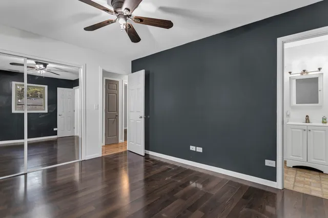 wooden floor in an empty room
