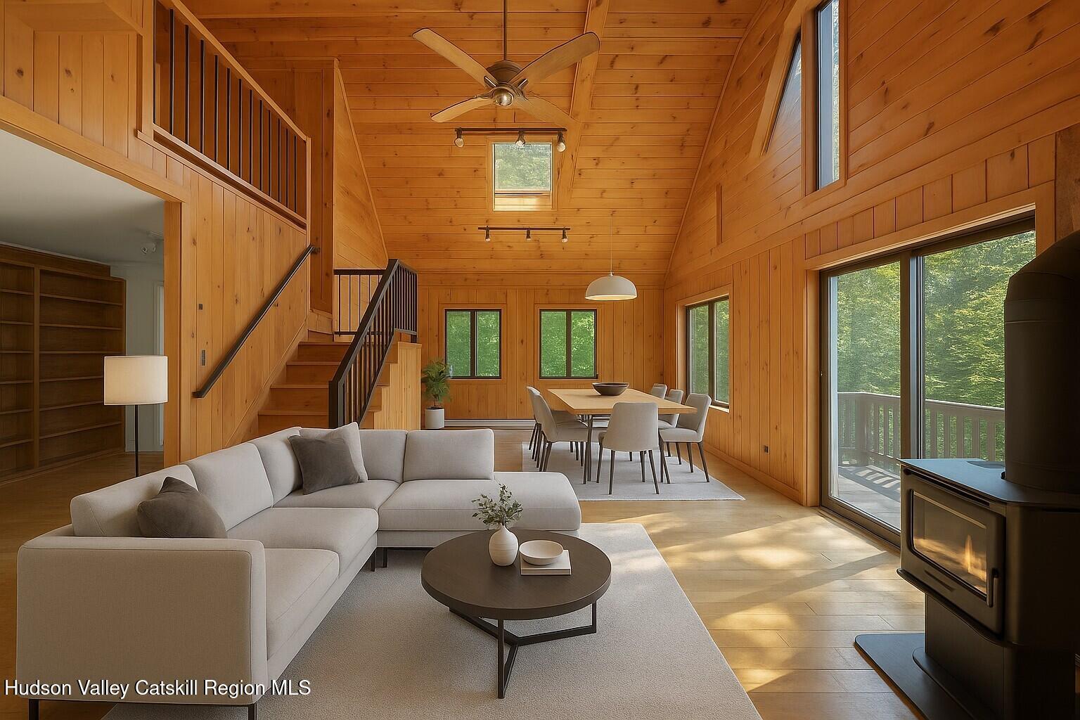 117 Spring Street Craryville, NY 12521 - Photo 7 of 31 a living room with furniture and a flat screen tv