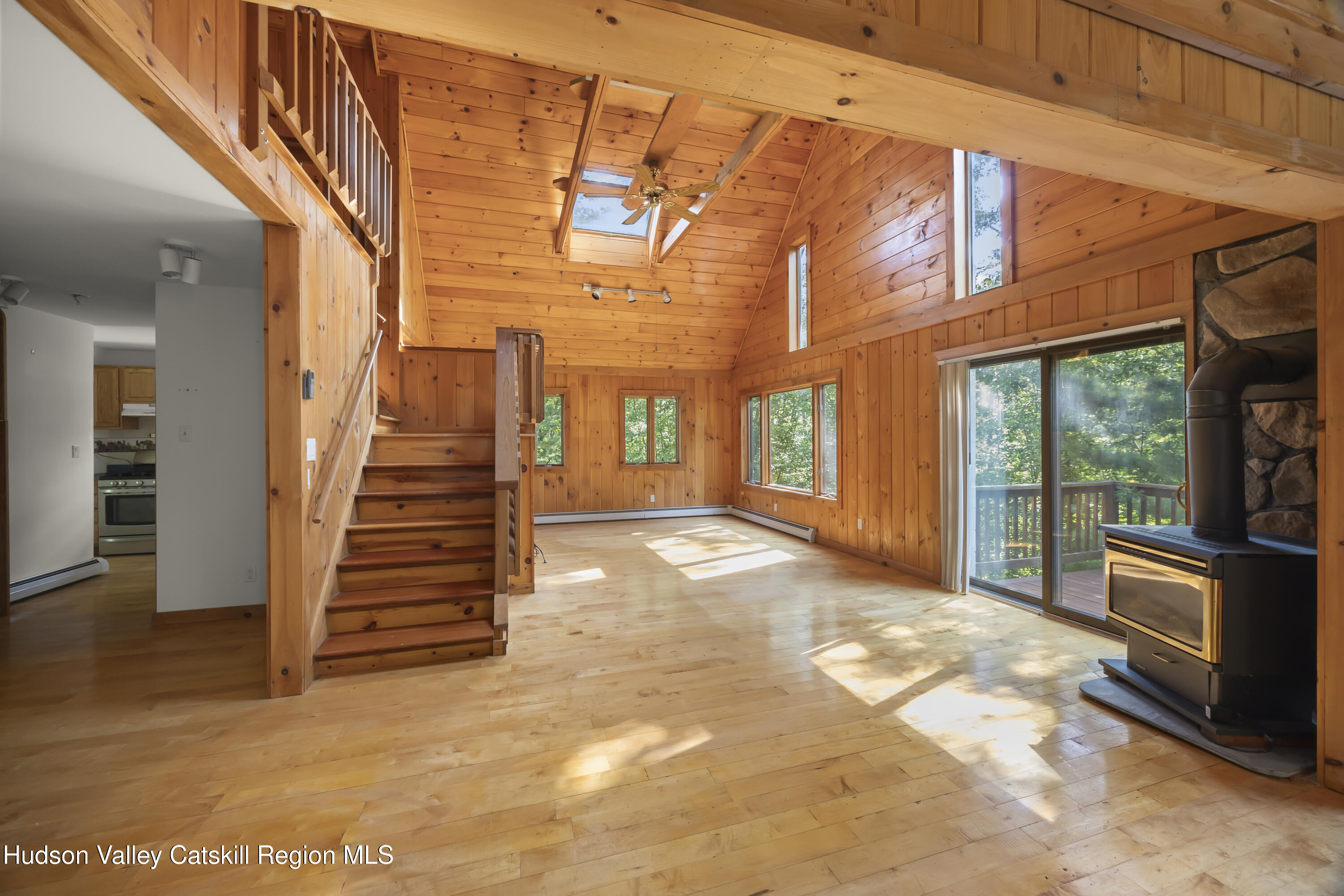 117 Spring Street Craryville, NY 12521 - Photo 10 of 31 a view of a building with stairs and wooden floor