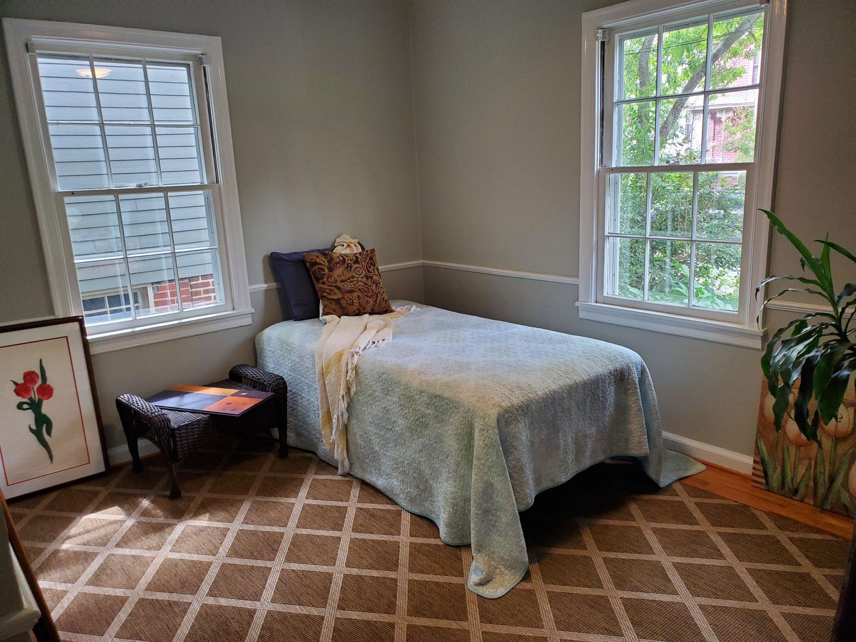 520 North Bloodworth Street Raleigh, NC 27604 - Photo 11 of 30 a bedroom with a bed and a window