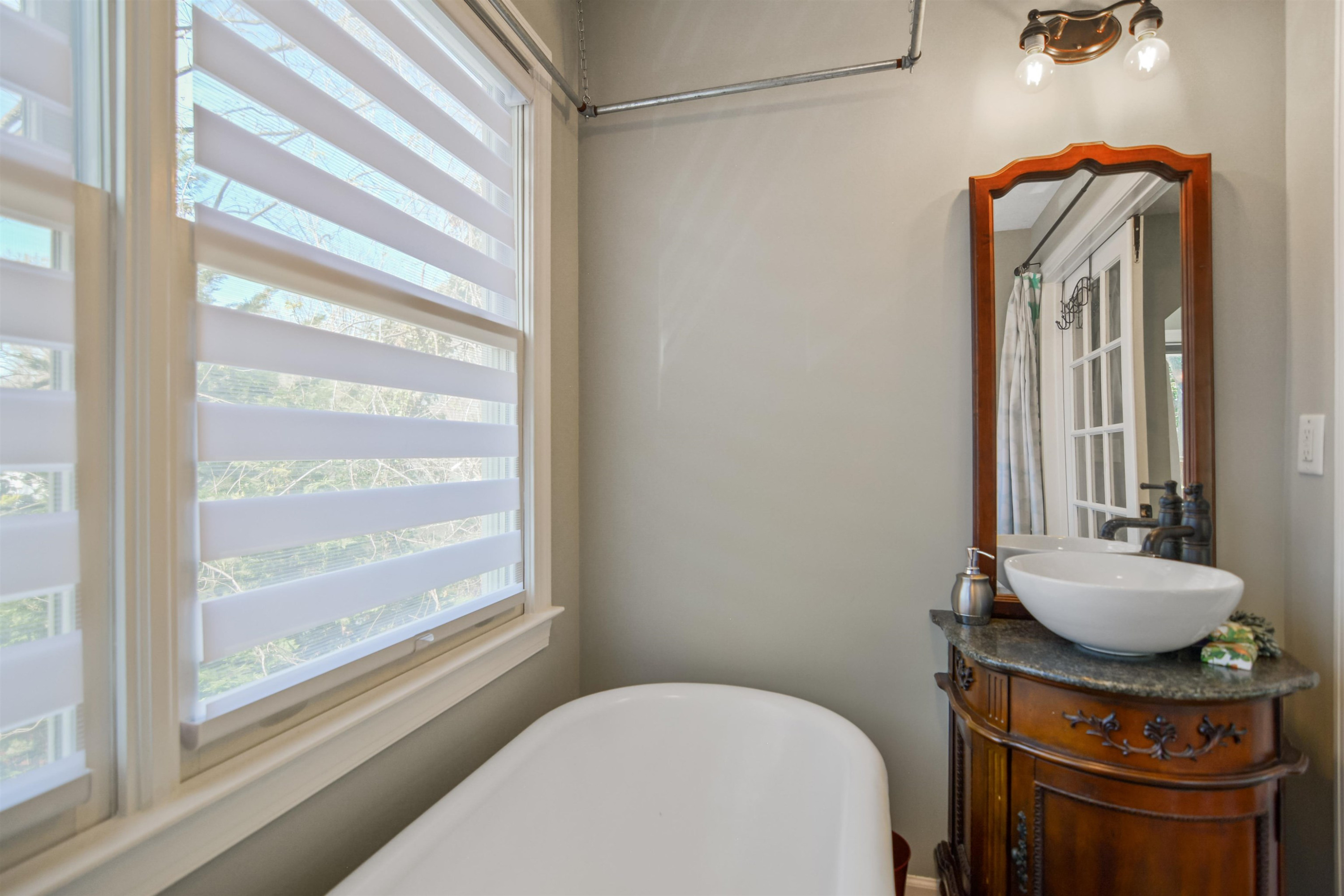 520 North Bloodworth Street Raleigh, NC 27604 - Photo 24 of 30 a bathroom with a toilet and a mirror