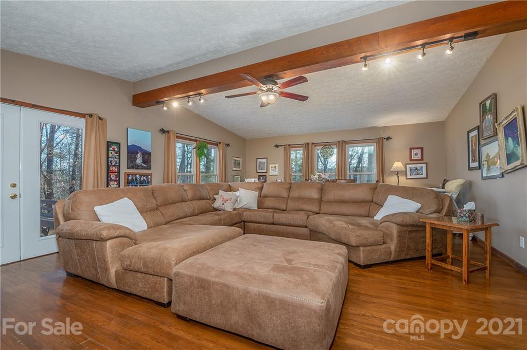 301 Willow Pond Road Rutherfordton, NC 28139 - Photo 17 of 42 a living room with furniture and wooden floor