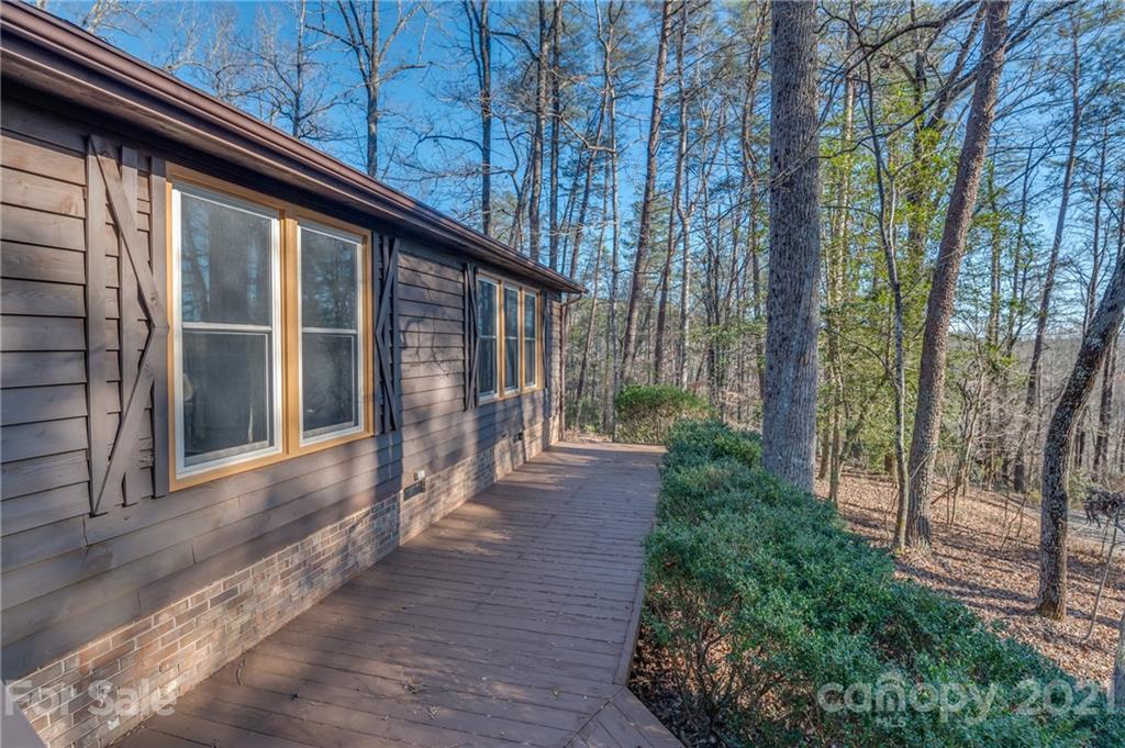 301 Willow Pond Road Rutherfordton, NC 28139 - Photo 9 of 42 a view of backyard with patio