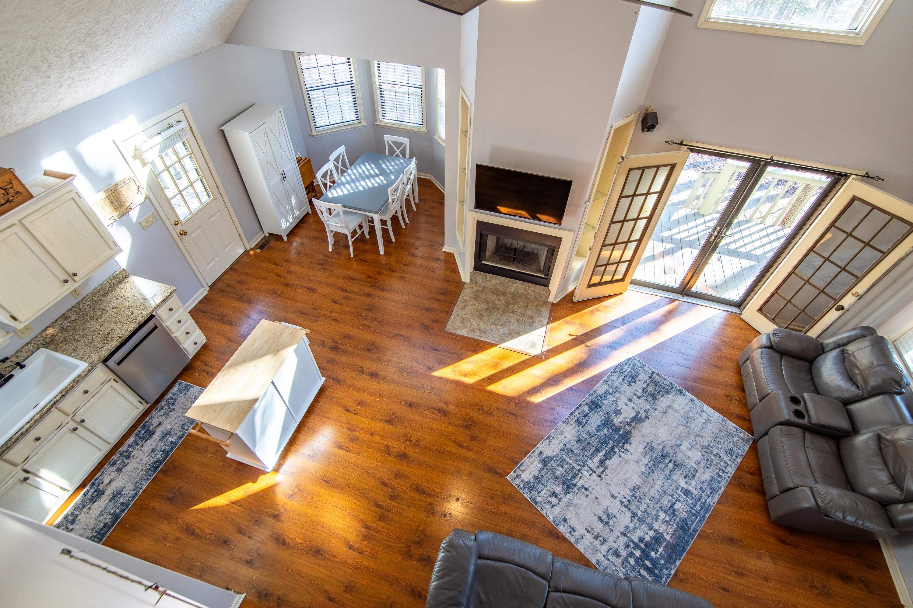 315 Bryson Harbor Road Counce, TN 38326 - Photo 26 of 37 a living room with furniture and a fireplace