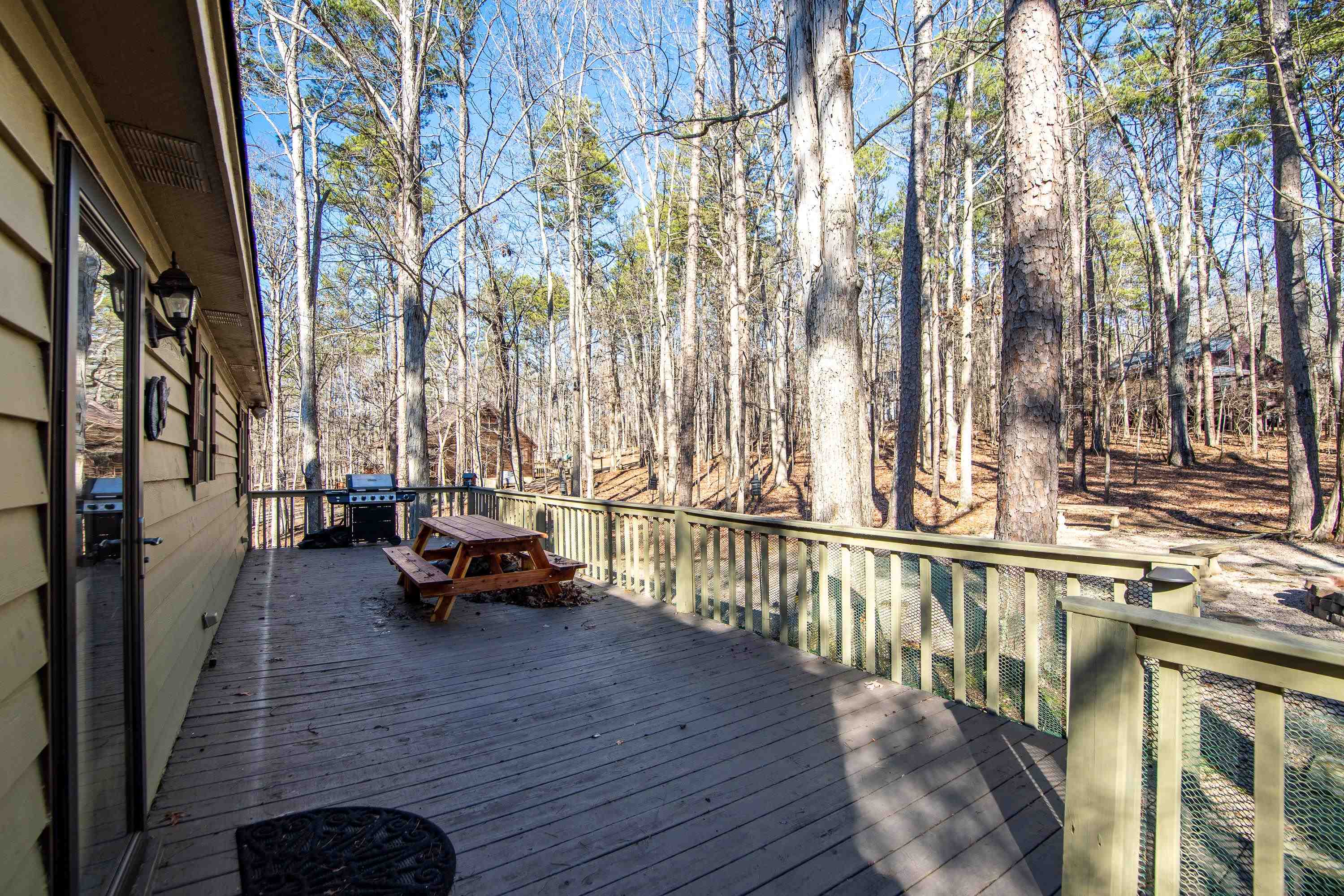 315 Bryson Harbor Road Counce, TN 38326 - Photo 28 of 37 a view of a balcony with chairs