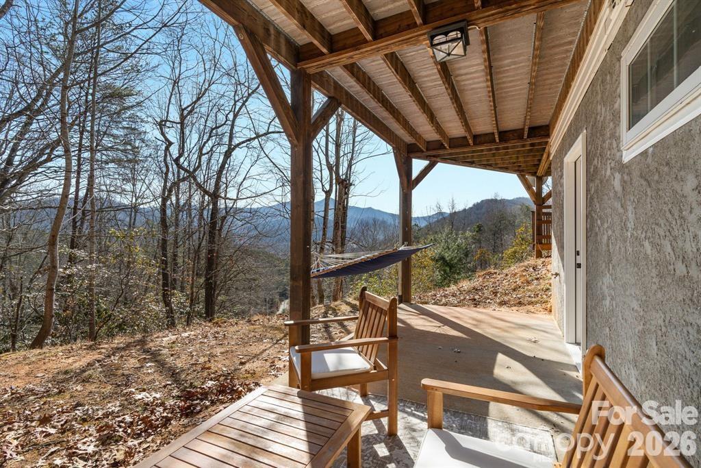 56 Great Horned Owl Road Candler, NC 28715 - Photo 26 of 32 a view of a porch