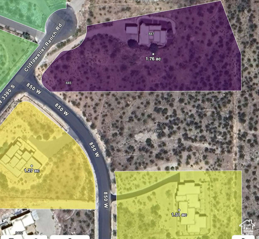 3391 South 850 West Hurricane, UT 84737 - Photo 15 of 16 Map / location of property area