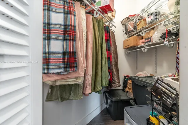 a view of storage and utility room