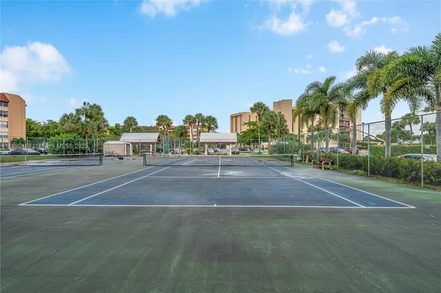 a view of a basketball court