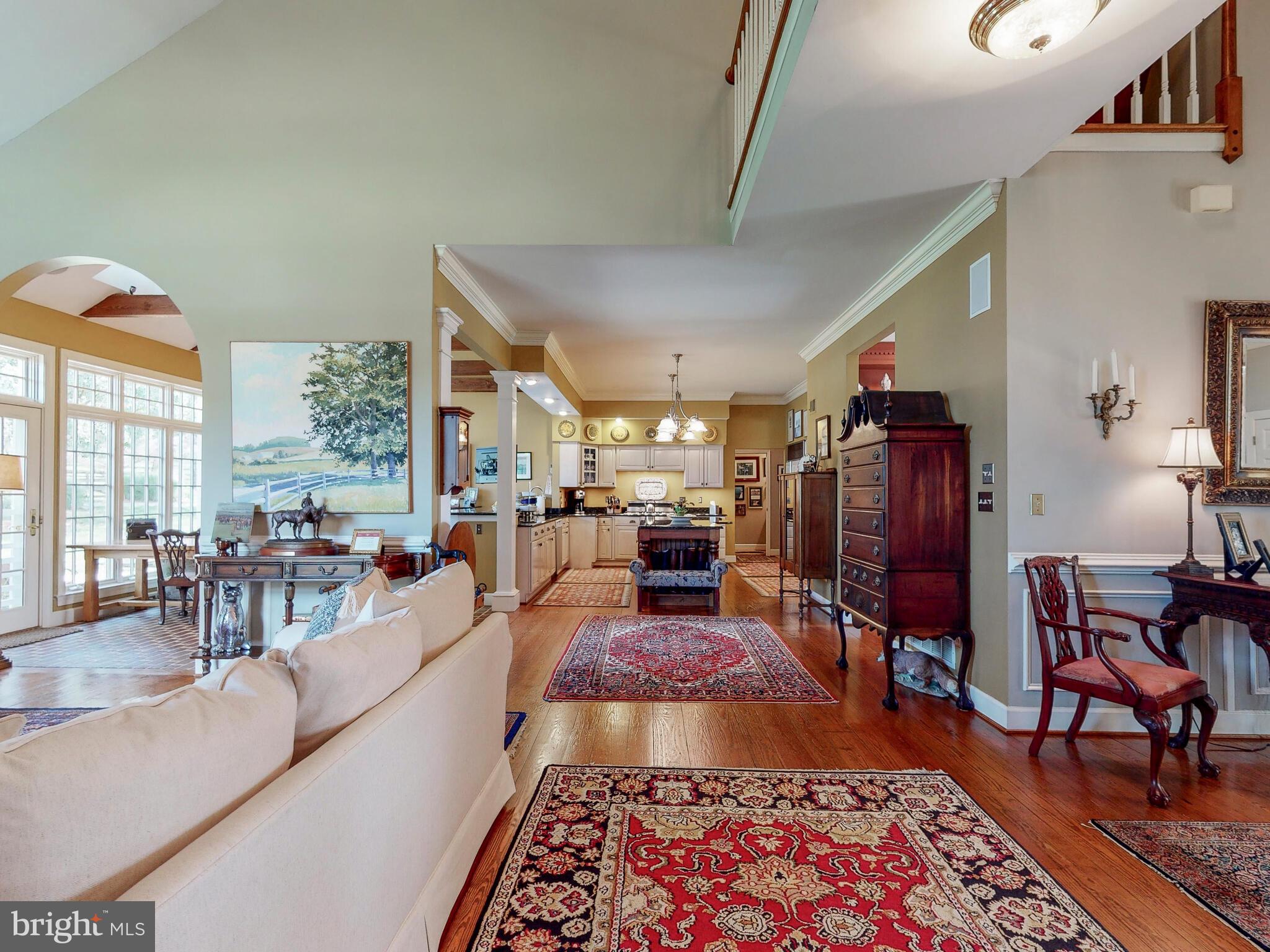 2812 Pocock Road Monkton, MD 21111 - Photo 16 of 94 Family Room looking into Kitchen & Morning Room