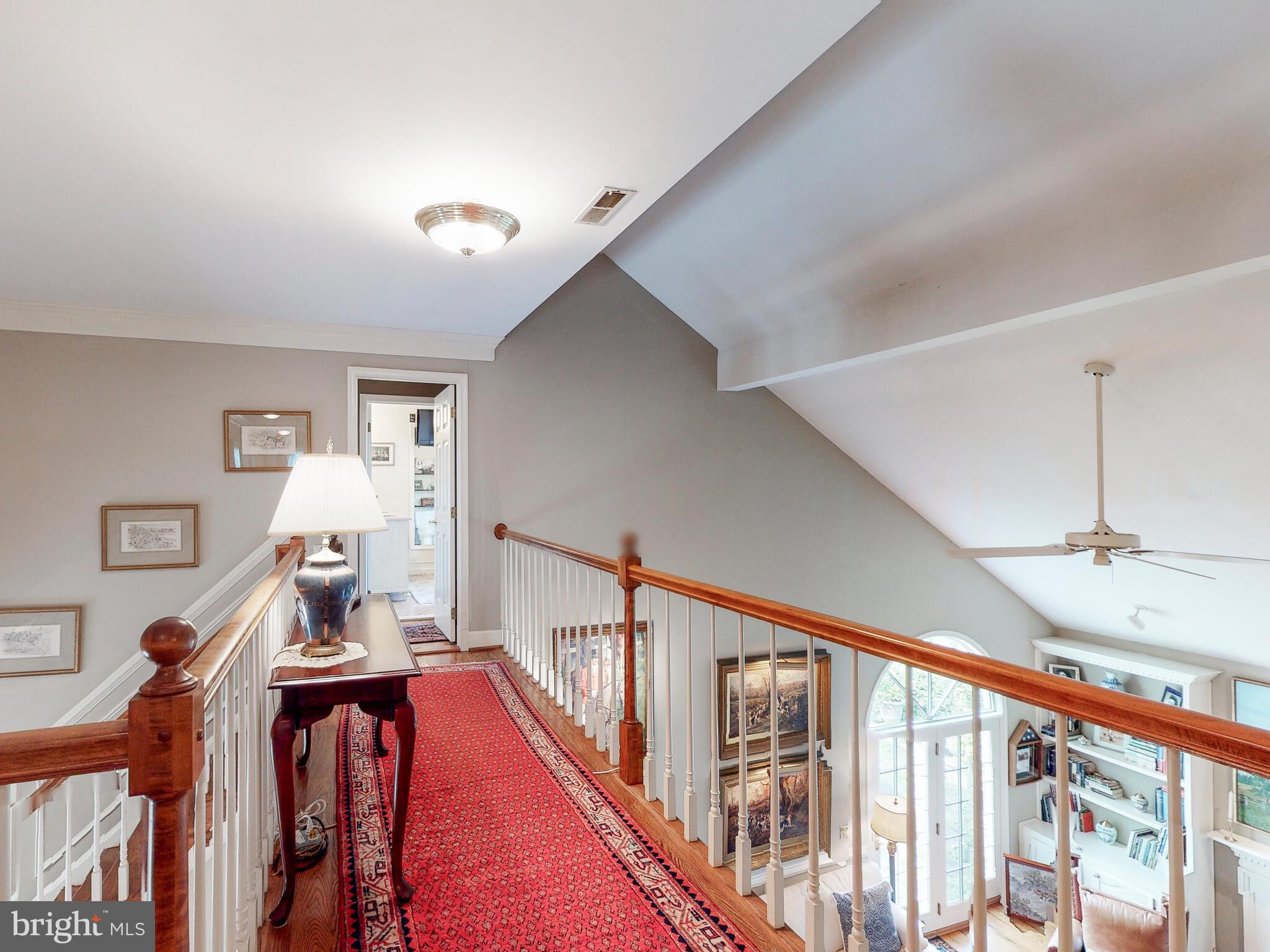 2812 Pocock Road Monkton, MD 21111 - Photo 45 of 94 Upstairs Hallway looks down into the Family Room