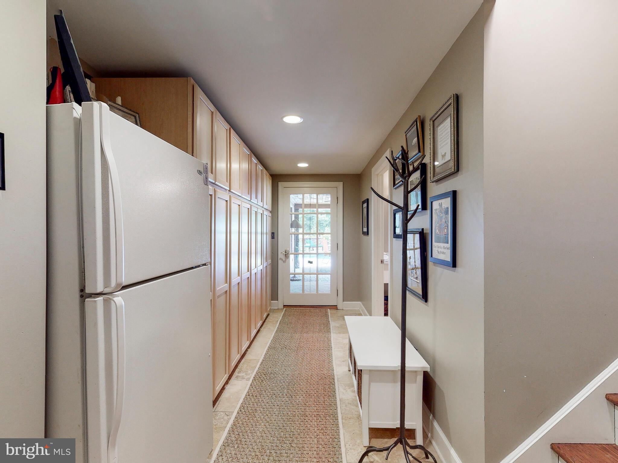2812 Pocock Road Monkton, MD 21111 - Photo 59 of 94 Lower Level Hallway & Walkout to Pool