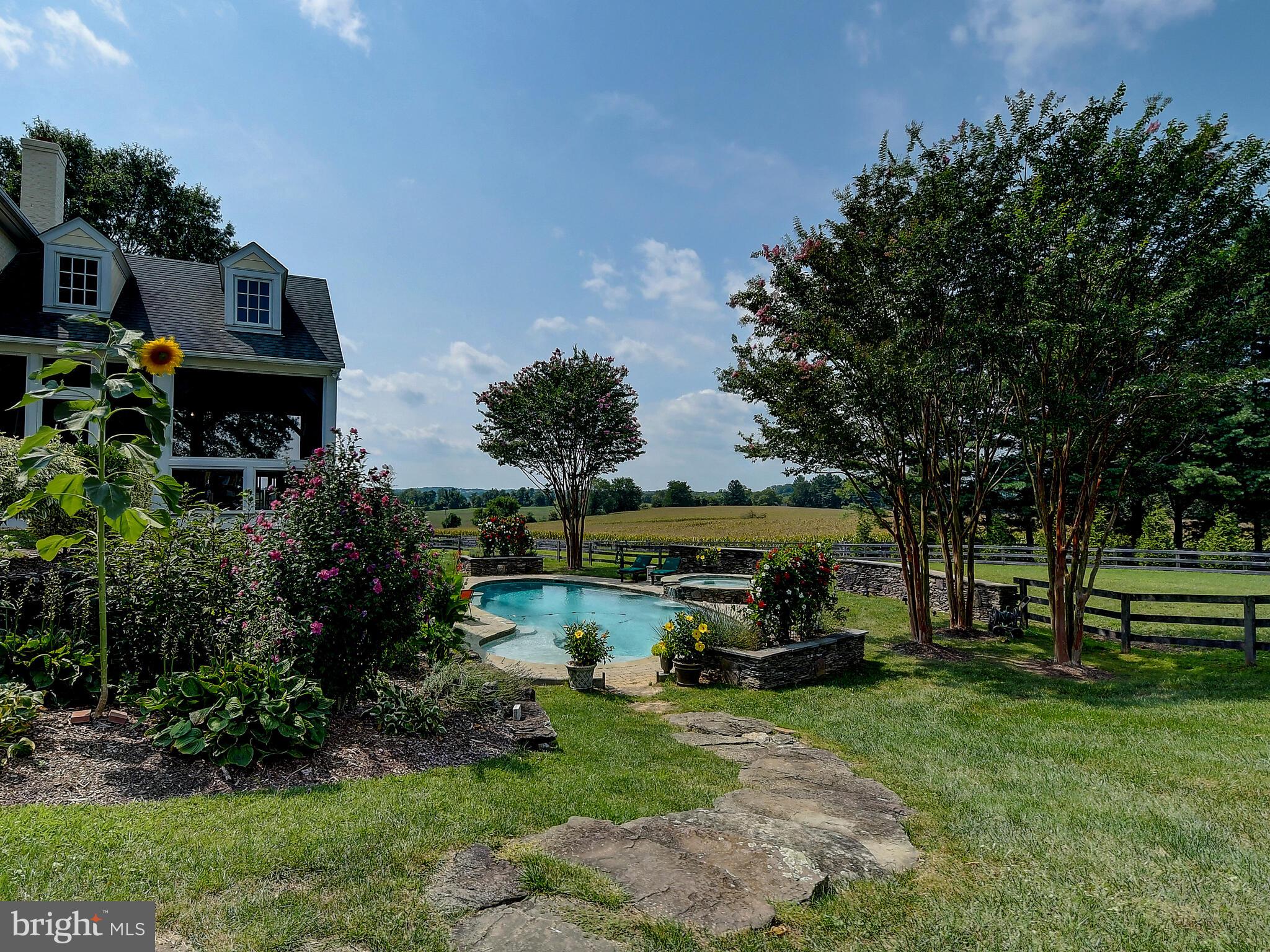 2812 Pocock Road Monkton, MD 21111 - Photo 70 of 94 Stone walkway down to the Pool