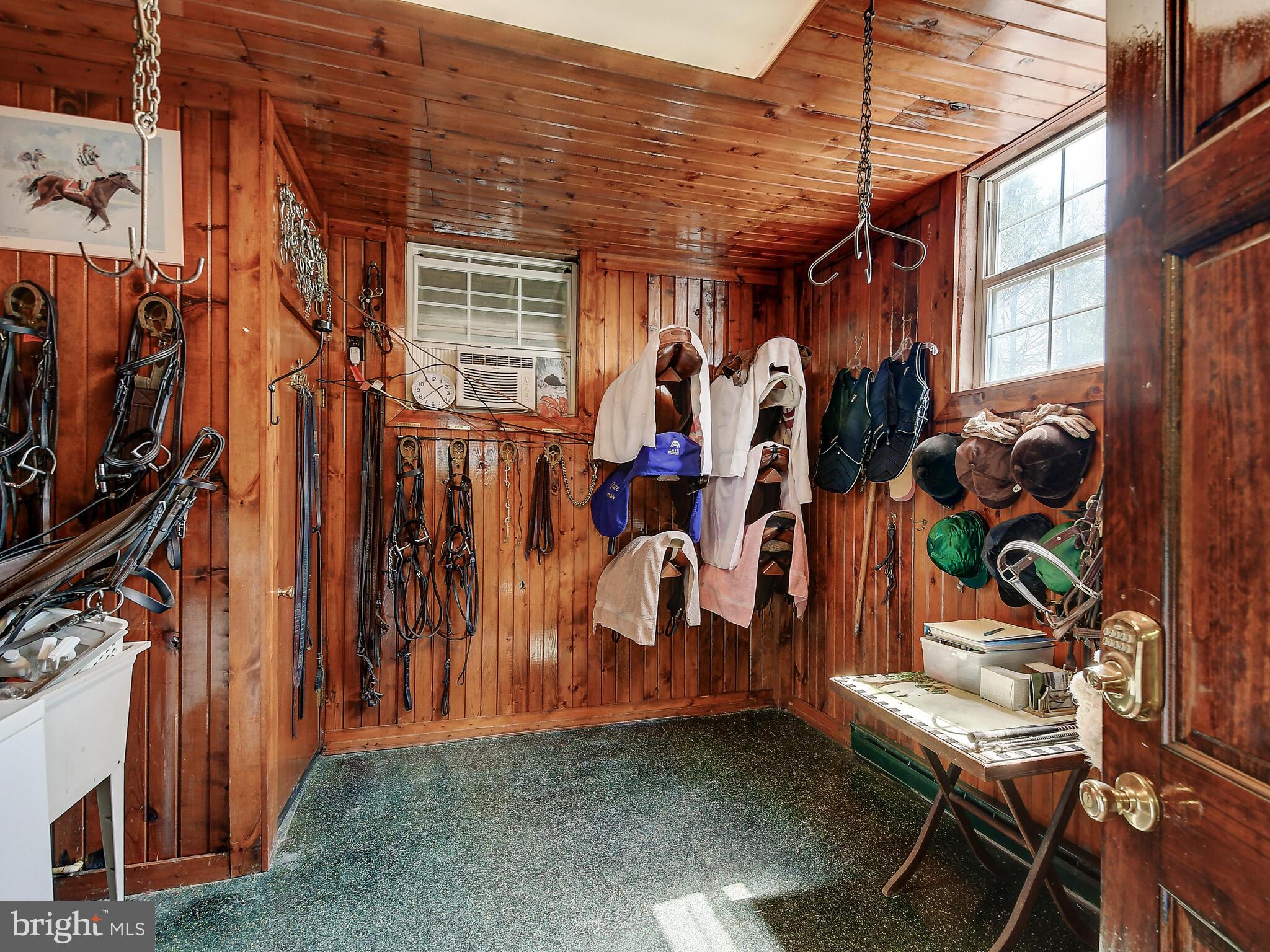 2812 Pocock Road Monkton, MD 21111 - Photo 83 of 94 Tack Room with Washer, Dryer and A/C