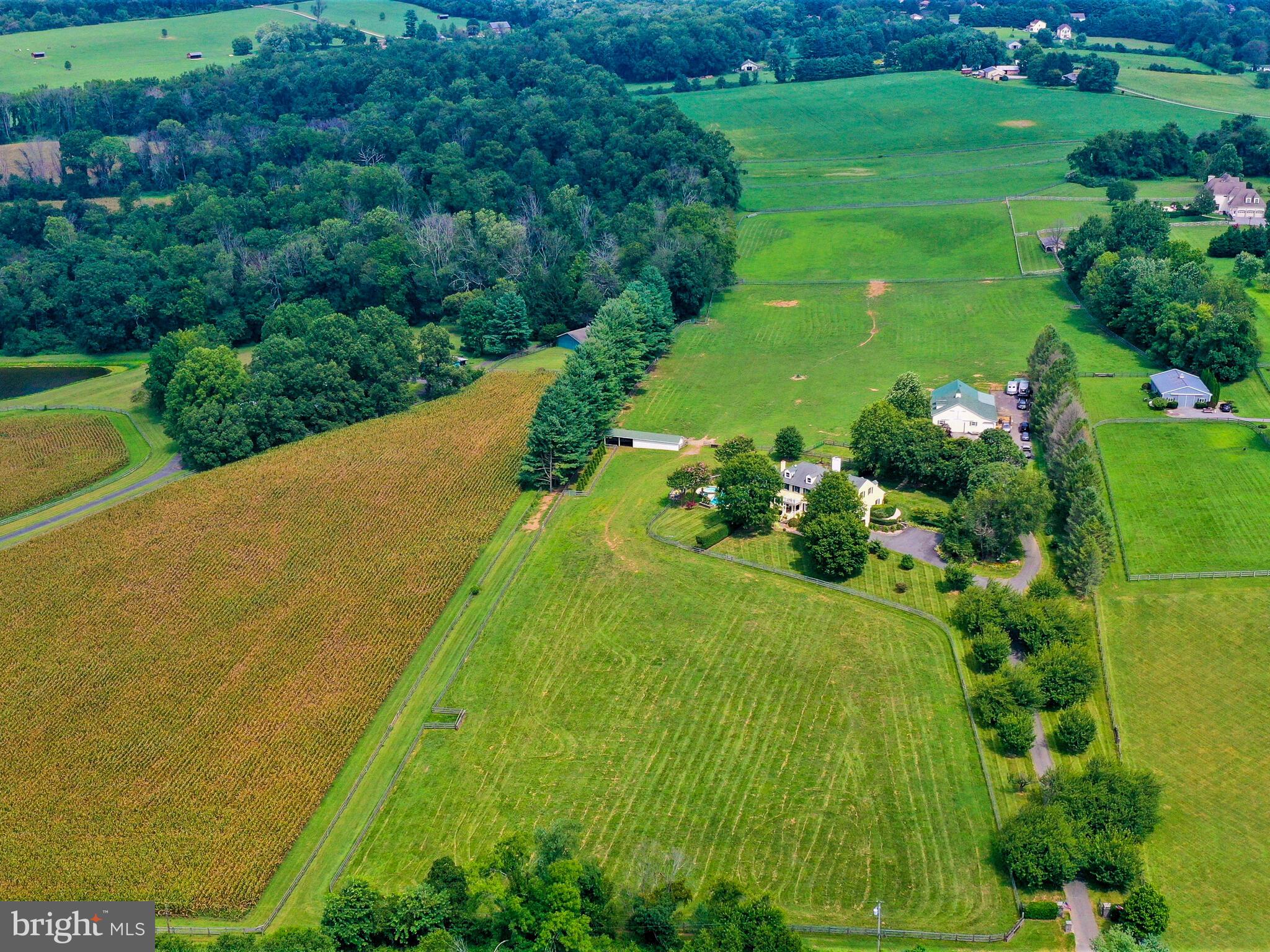 2812 Pocock Road Monkton, MD 21111 - Photo 94 of 94 Arial View of Highfield (10.82 Acres)