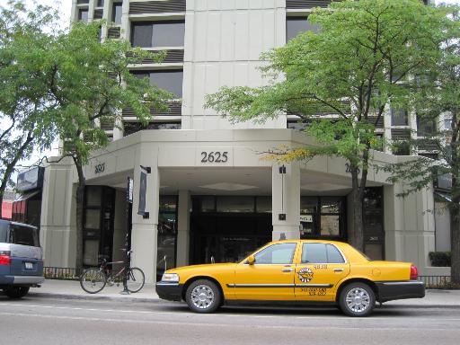 2625 North Clark Street, Unit 1902 Chicago, IL 60614 - Photo 1 of 1 a car parked in front of a building