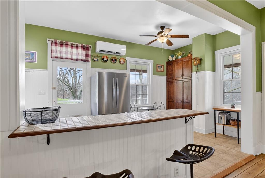 395 McGuffey Road West Alexander, PA 15376 - Photo 19 of 49 Kitchen with Counter seating.