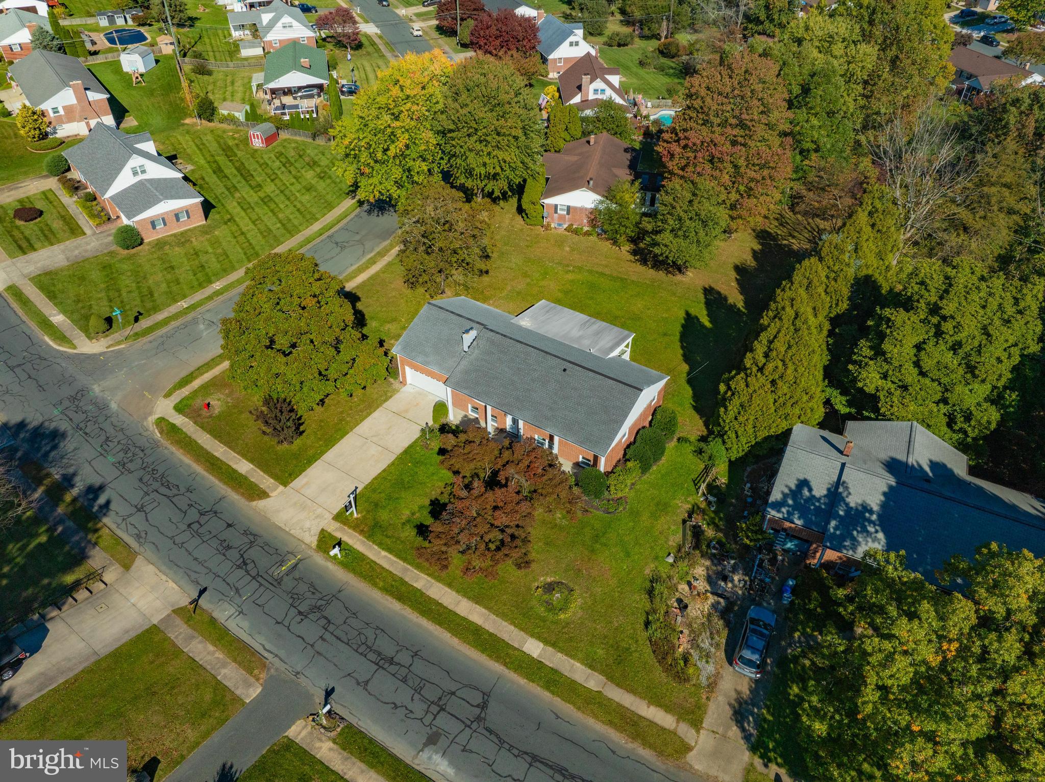 800 Flintlock Drive Bel Air, MD 21015 - Photo 50 of 55 an aerial view of a residential houses with outdoor space