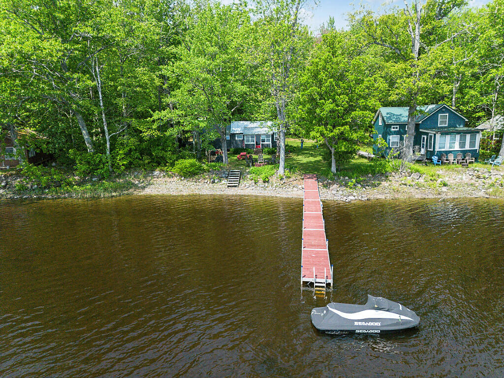 149 Edmonds Lane Burnham, ME 04922 - Photo 34 of 42 34 aerial front