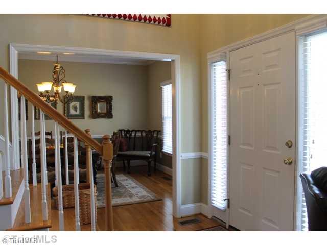 2808 Norwell Court Oak Ridge, NC 27310 - Photo 3 of 16 Entry. 2 Story Entry with an open staircase on the 2nd level..