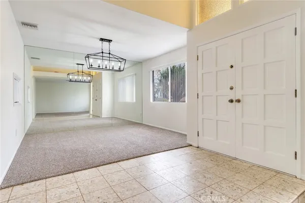 a view of front door