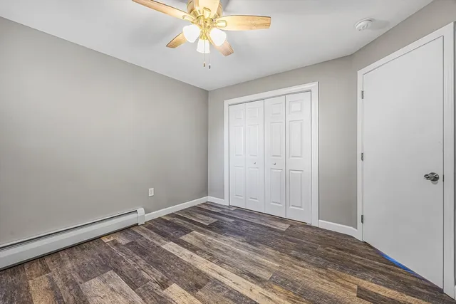 a view of a room with a flat screen tv