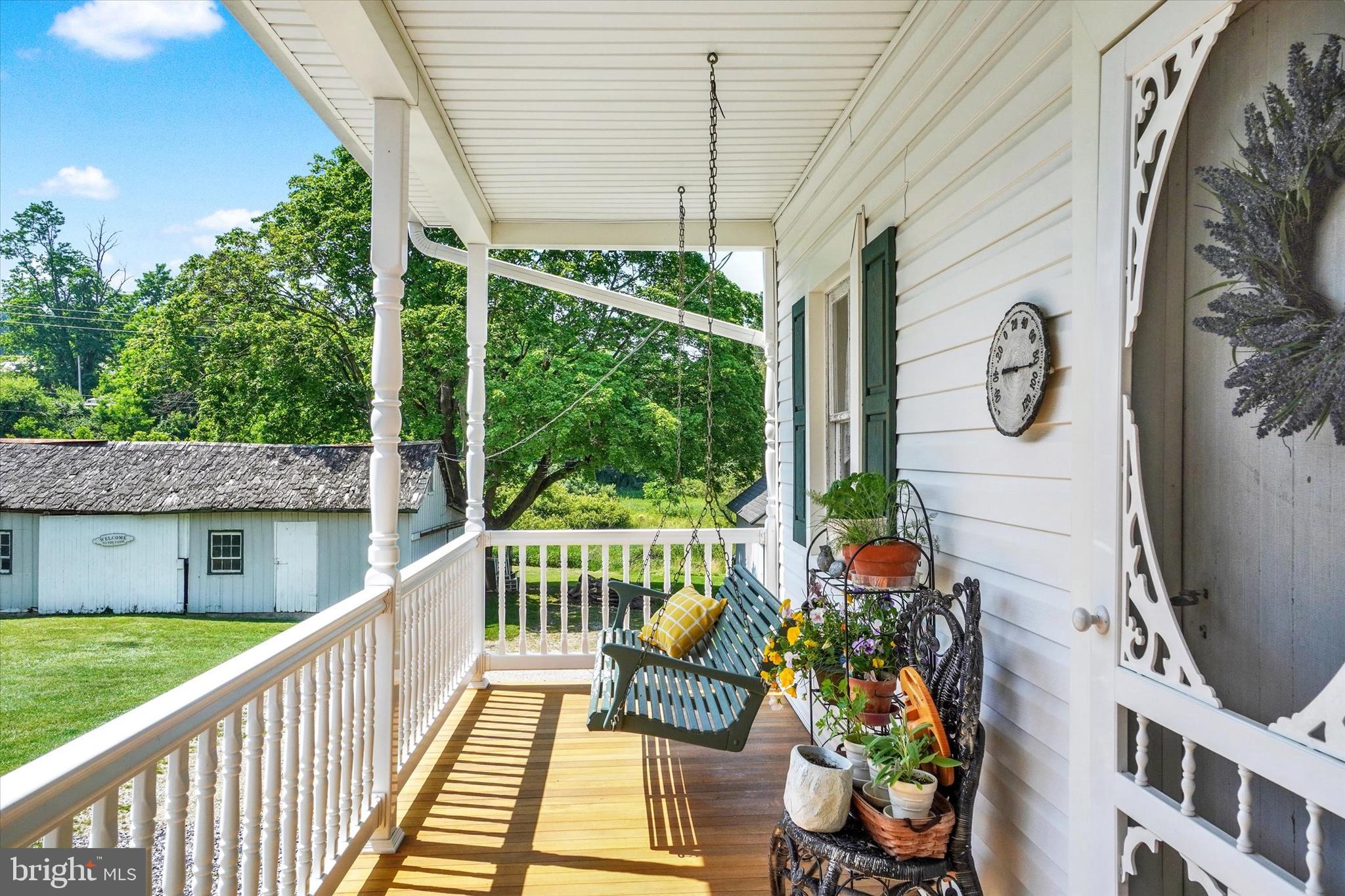4299 Krebs Road Glenville, PA 17329 - Photo 43 of 85 Back porch, leads to Summer House