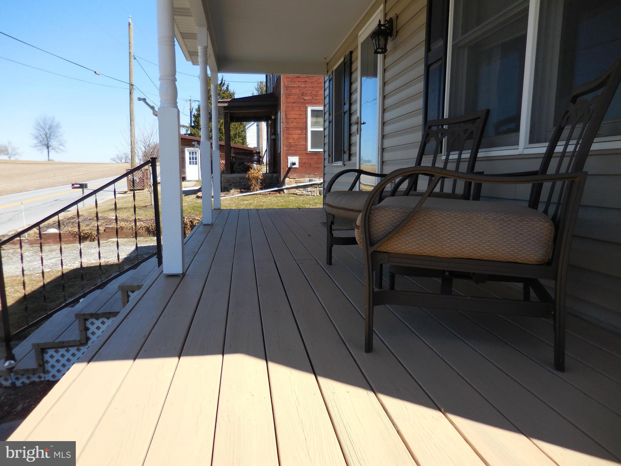 16613 Trenton Road Upperco, MD 21155 - Photo 2 of 15 a view of balcony with wooden floor