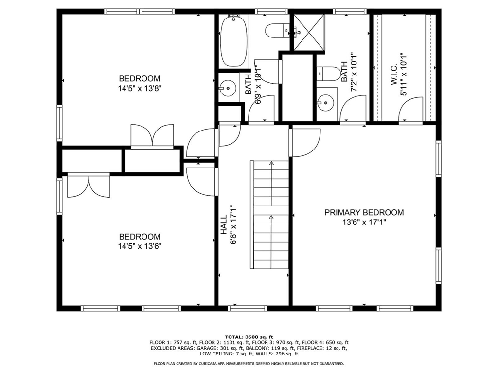 166 Forest Street Winchester, MA 01890 - Photo 35 of 37 a picture of a floor plan