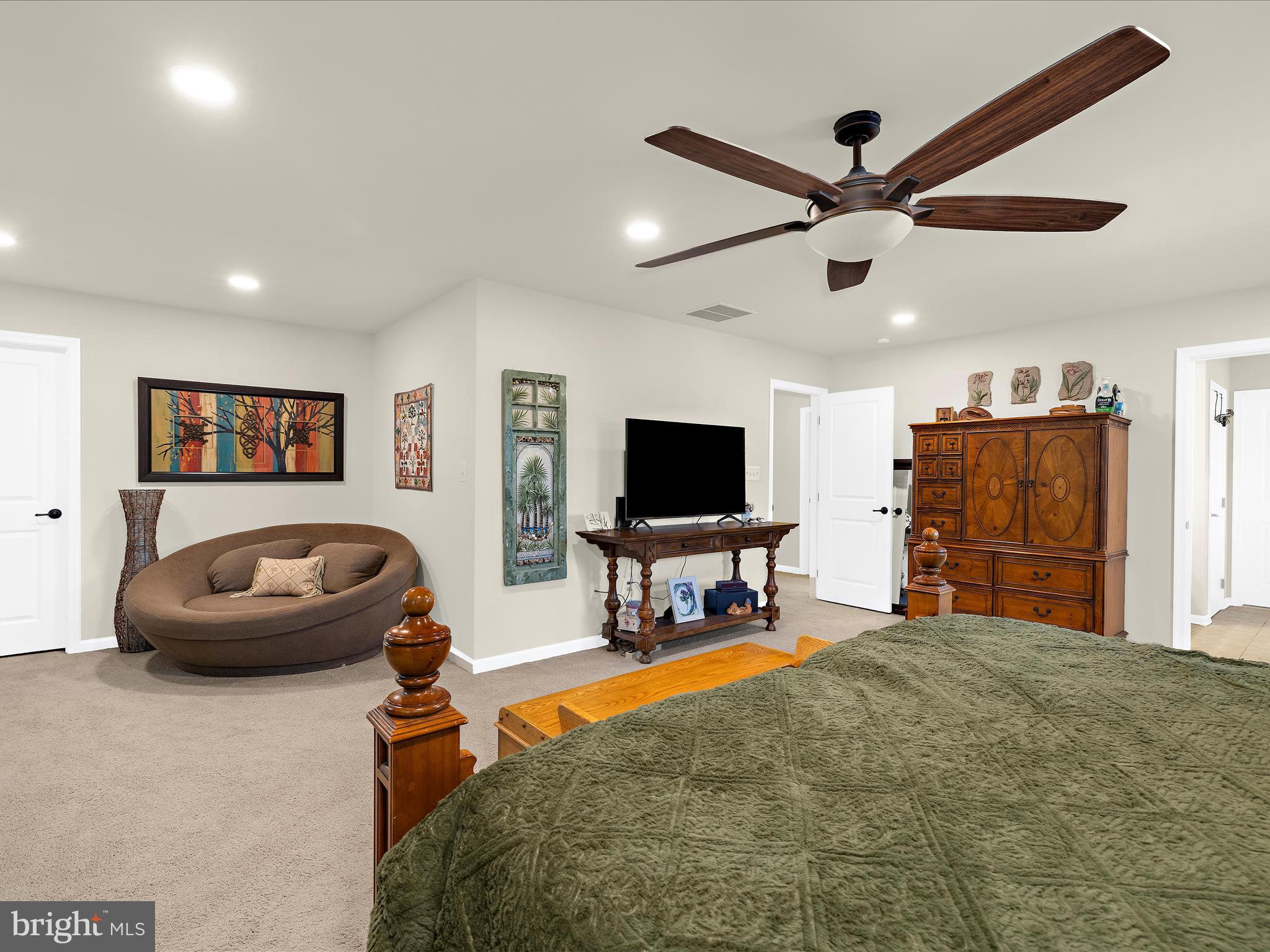 3314 Rosary Court Abingdon, MD 21009 - Photo 33 of 87 a living room with furniture and a flat screen tv