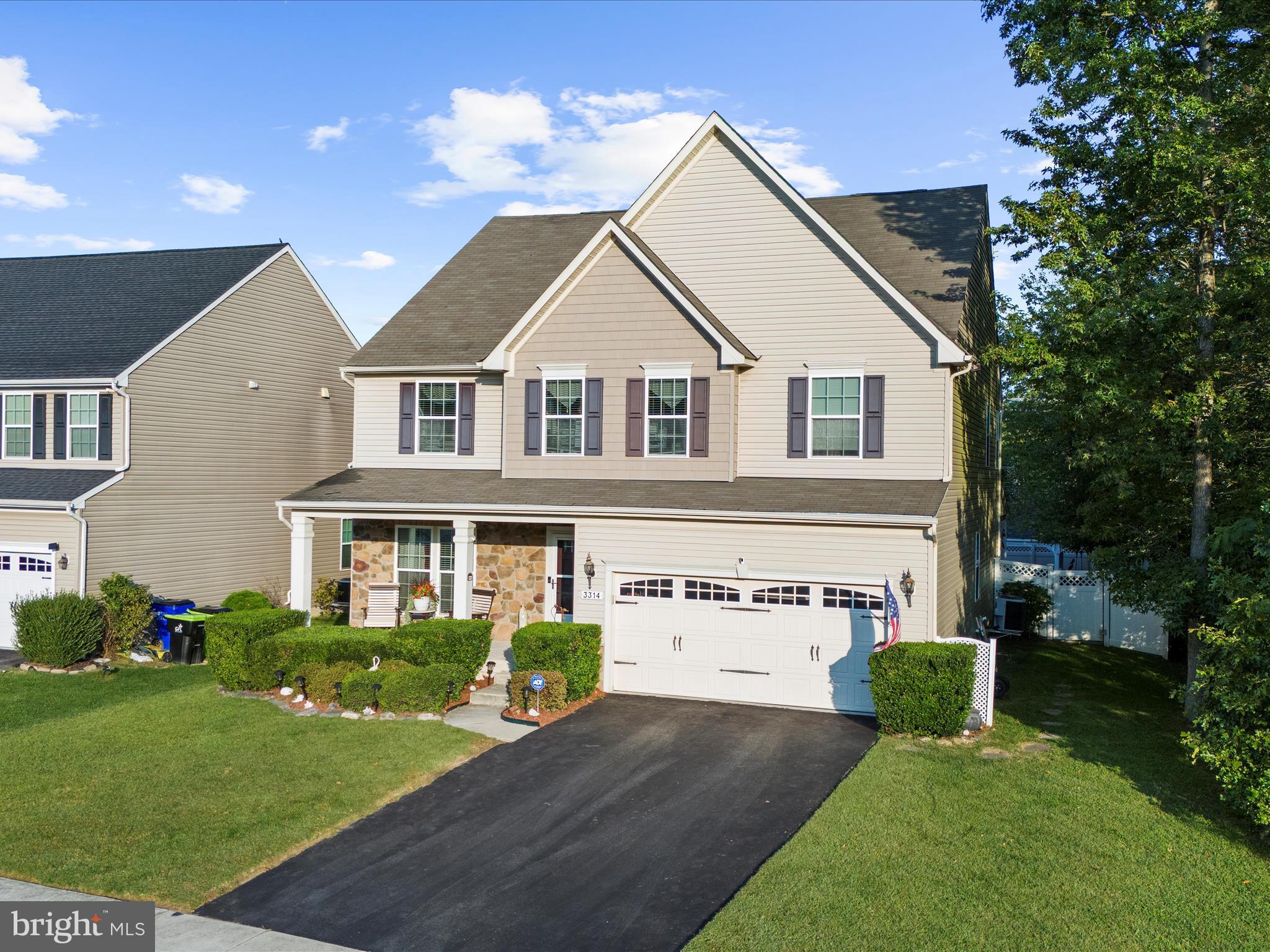 3314 Rosary Court Abingdon, MD 21009 - Photo 4 of 87 a front view of house with yard and green space