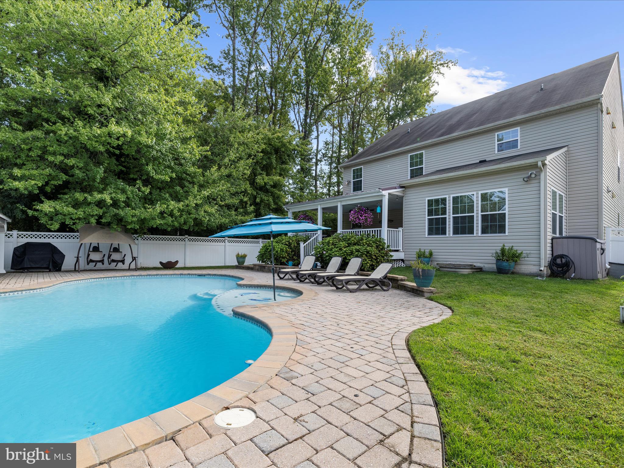 3314 Rosary Court Abingdon, MD 21009 - Photo 66 of 87 a view of a house with swimming pool and sitting area