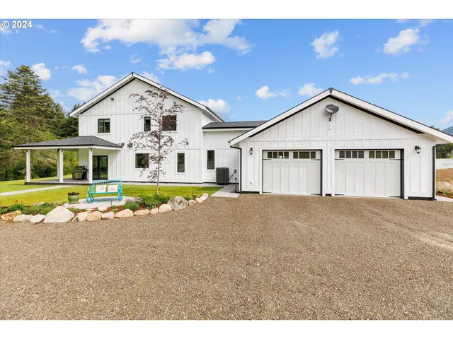 a view of a house with a swimming pool