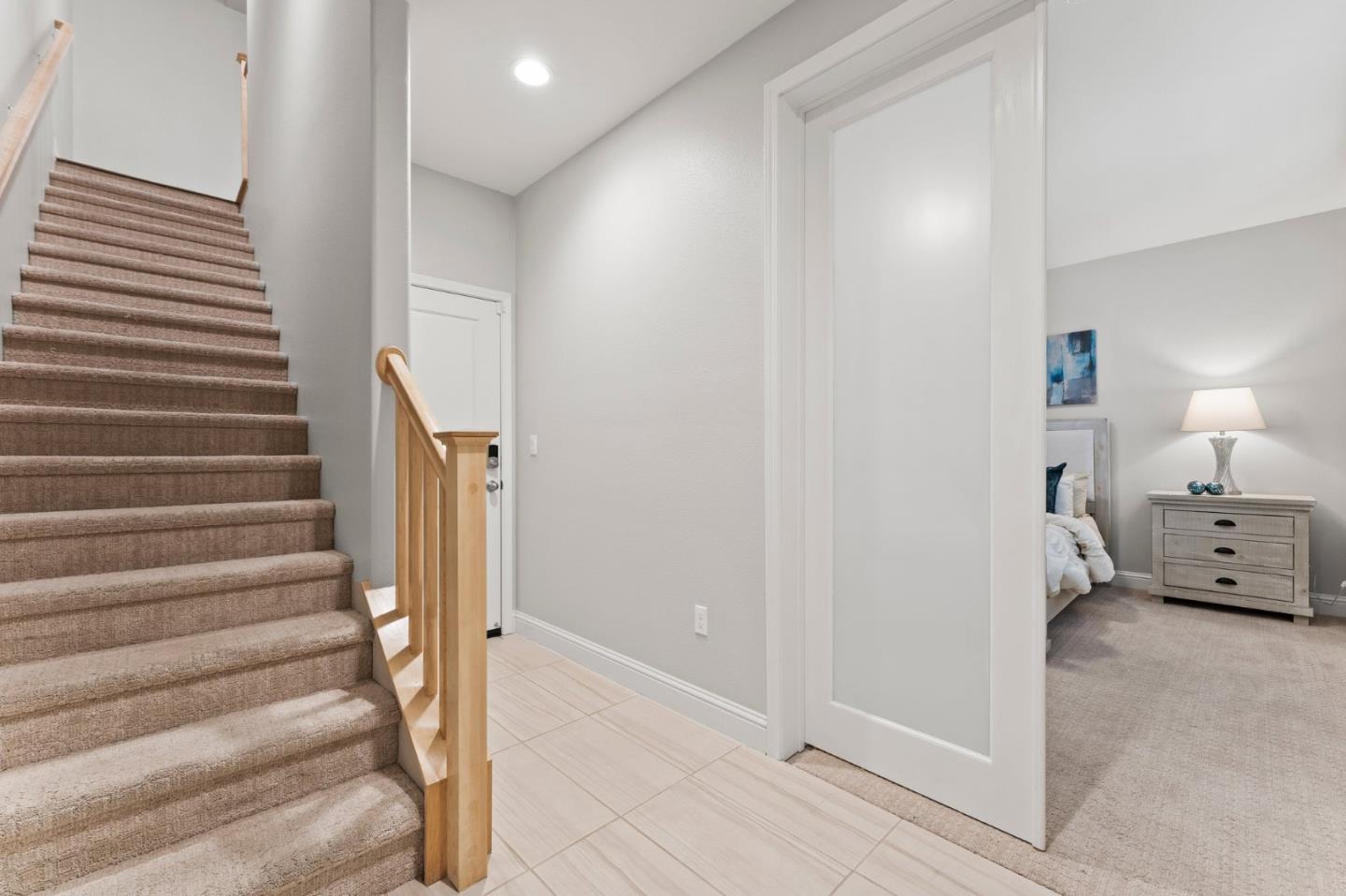 435 Montague Expressway Milpitas, CA 95035 - Photo 3 of 46 a view of front door with hallway and stairs