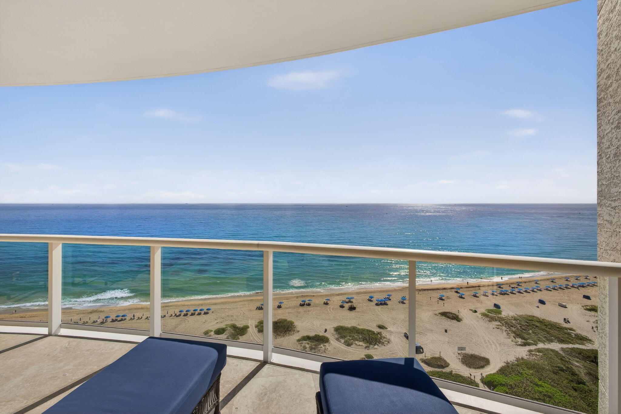 2700 North Ocean Drive, Unit 1401A Riviera Beach, FL 33404 - Photo 67 of 116 a view of a floor to ceiling window with an outdoor space