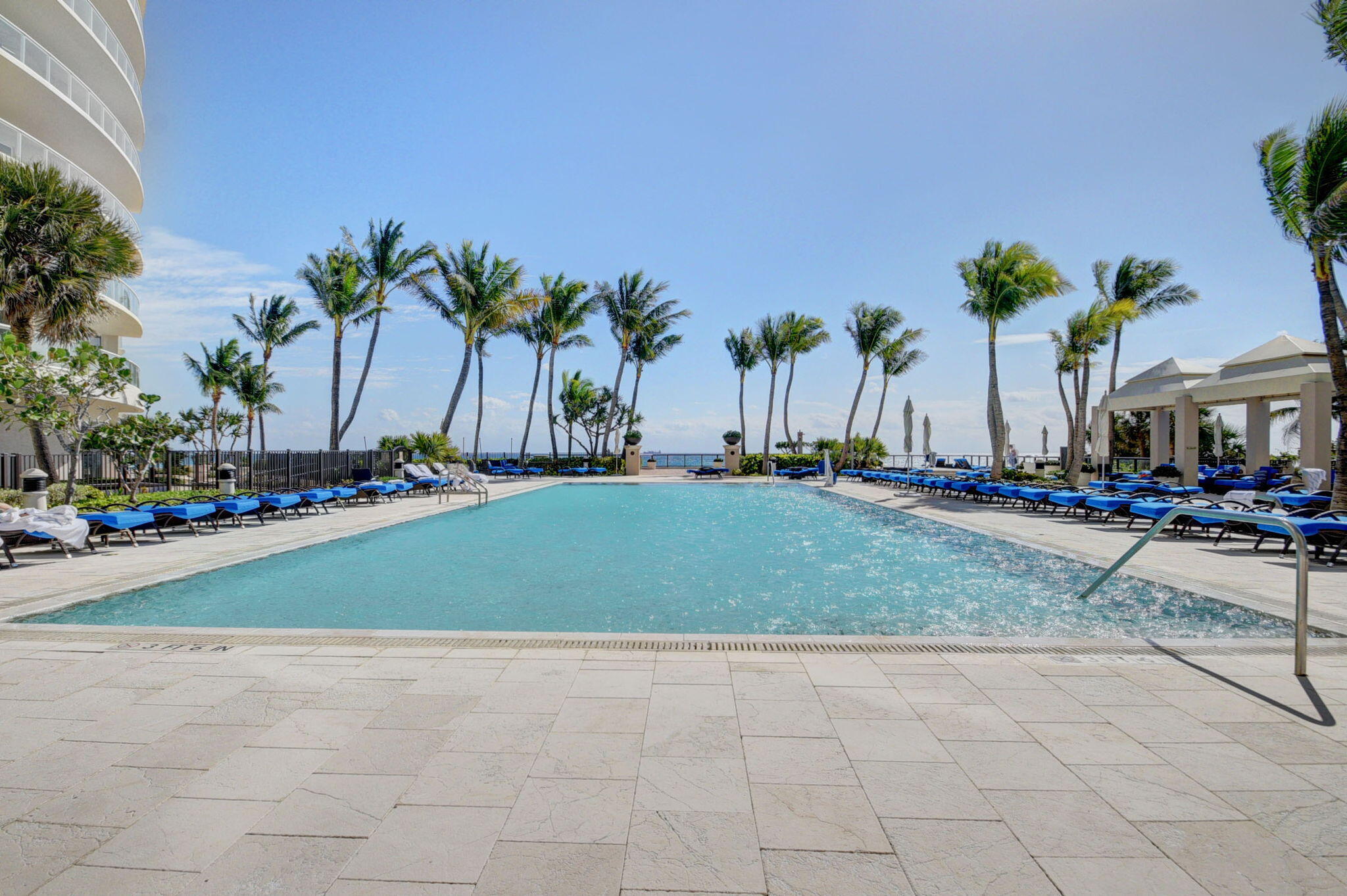 2700 North Ocean Drive, Unit 1401A Riviera Beach, FL 33404 - Photo 98 of 116 a view of outdoor space with palm trees