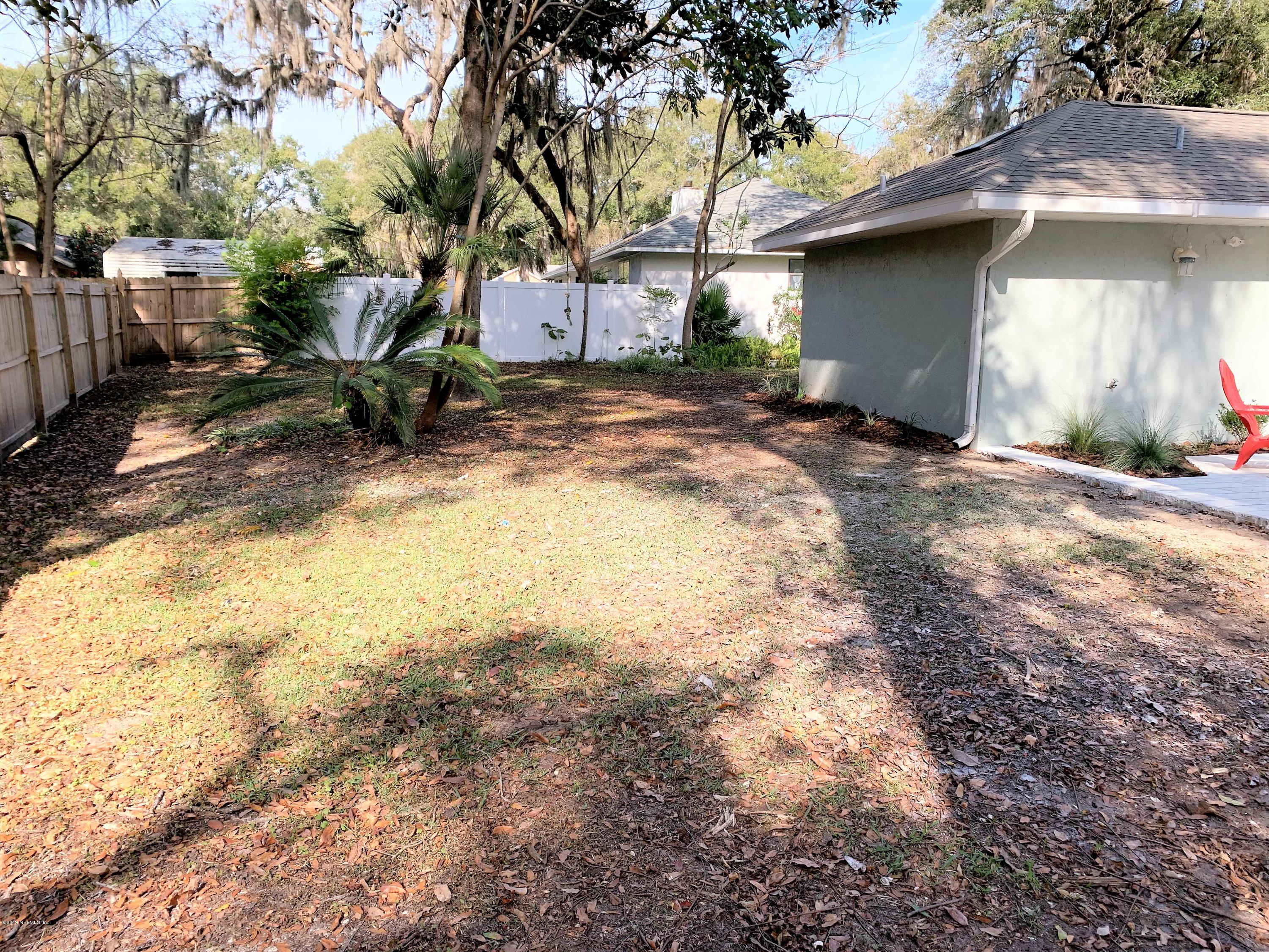 3300 Turtle Creek Road St. Augustine, FL 32086 - Photo 35 of 35 a view of a backyard of the house